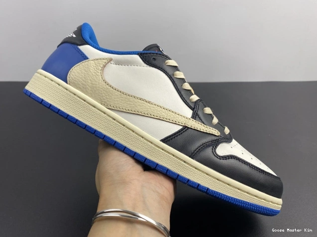 Scott 1 x Travis Fragment Jordan DM7866-140 Low Retro x Air Design 0806